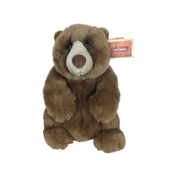 Lou Rankin Friends Jasper Plush Stuffed Brown Bear Animal Dakin Applause 2000s - Picture 14 of 14